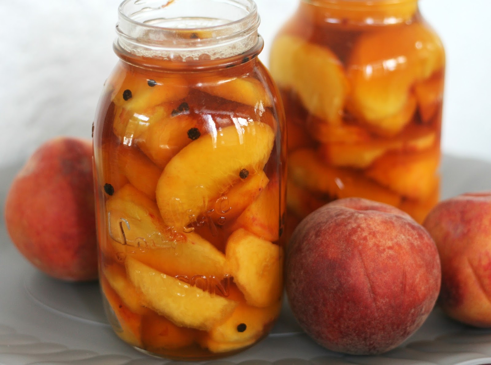 Spiced Pickle Peach Halves 32 oz