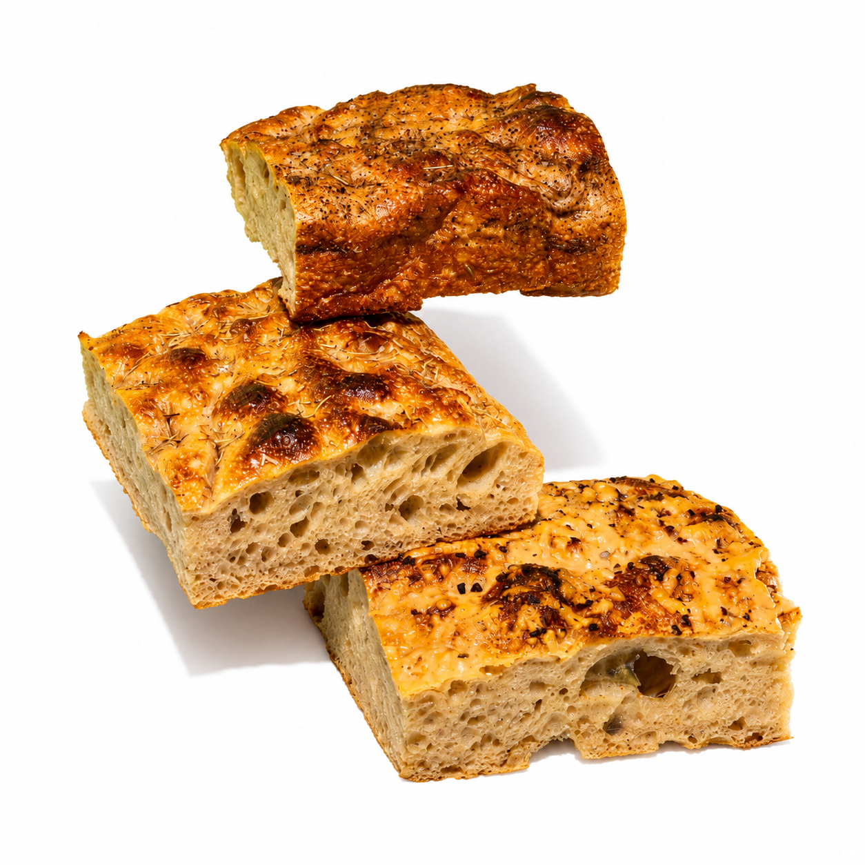 Bread - Focaccia Sourdough - Everything, 1 count - LOCAL