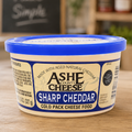 Ashe County Cheese Spread 8oz - Sharp Cheddar - LOCAL