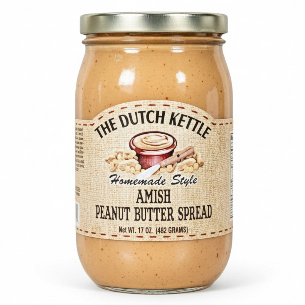 Peanut Butter Spread (Amish) 17 oz.- LOCAL