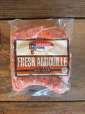 Pork - Andouille Sausage links approx 15-17 oz - LOCAL