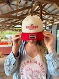 Hat- Red and White