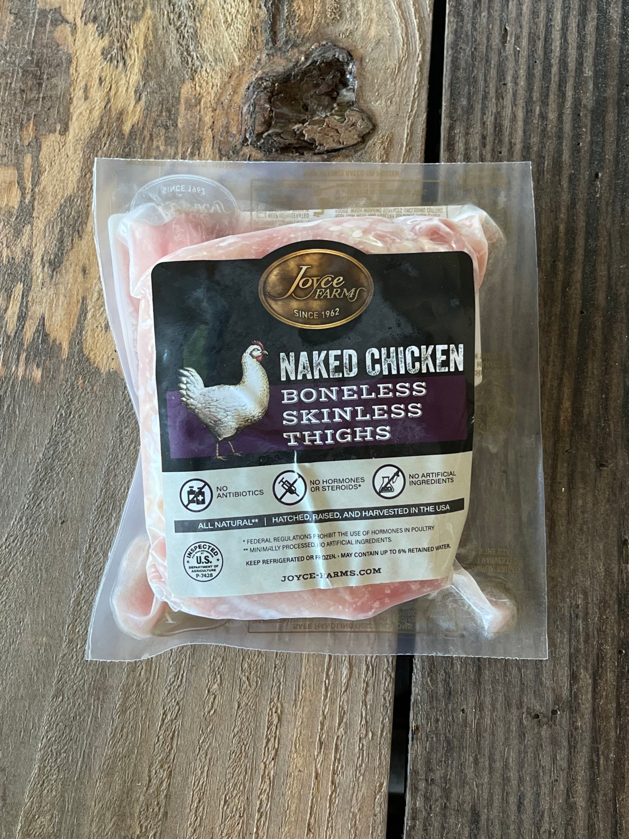 Chicken Thighs (boneless) - 1 lb. LOCAL