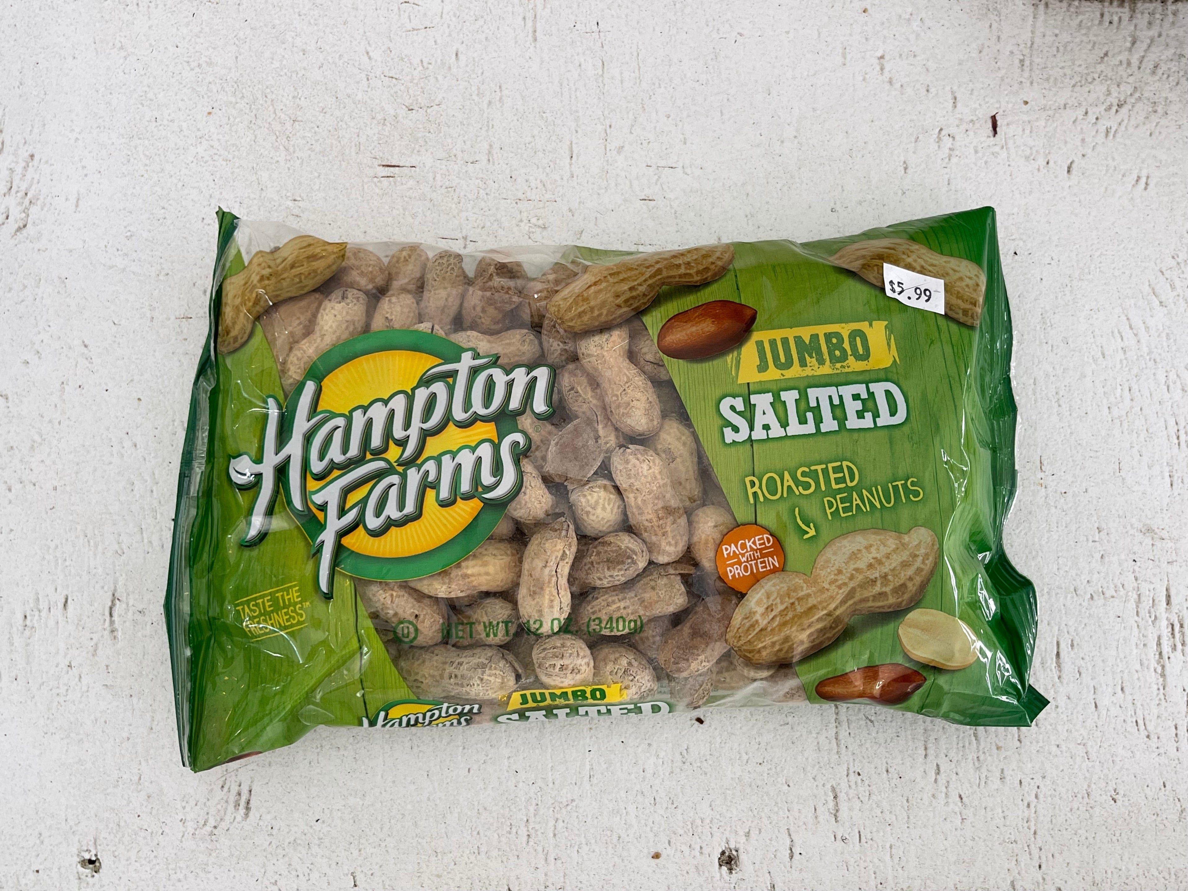 Peanuts- Salted Roasted- 12 oz.