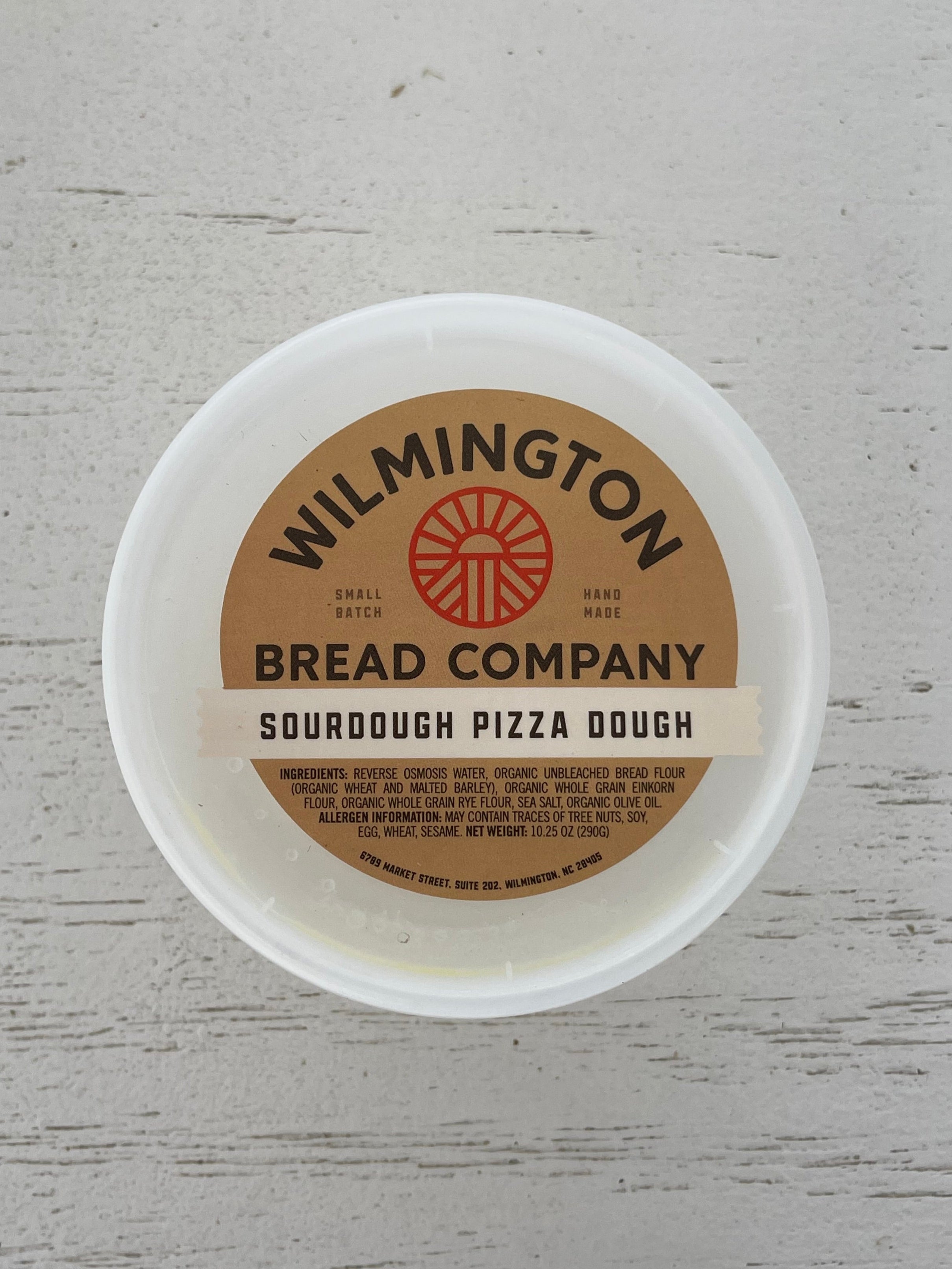 Wilmington Bread Sourdough Pizza Dough - 10 oz - LOCAL