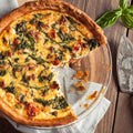 Mediterranean Quiche (serves 4-5)
