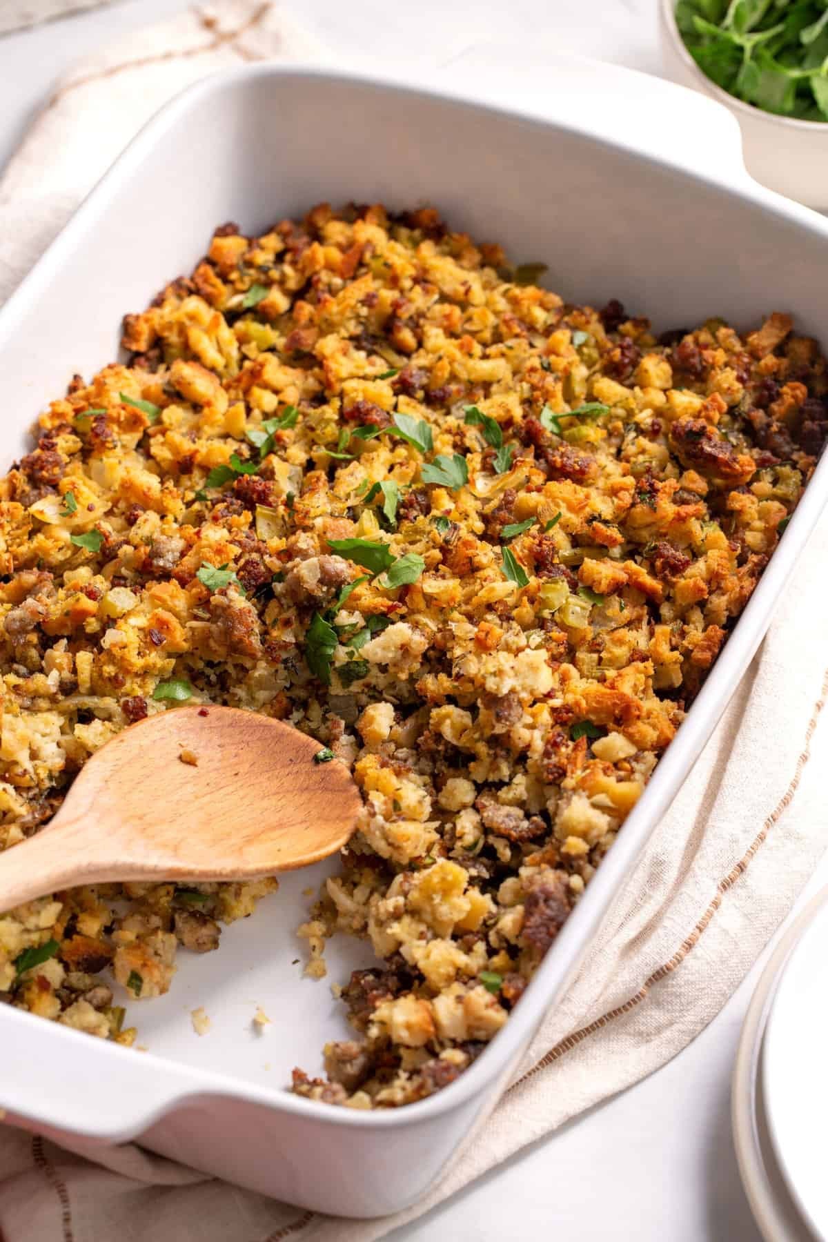Preorder Sausage Stuffing (serves 6-8, 48 oz. container)