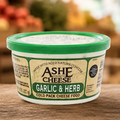Ashe County Cheese Spread 8oz - Garlic and Herb - LOCAL
