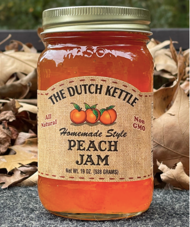 LOCAL- Jam - Peach 19 oz.