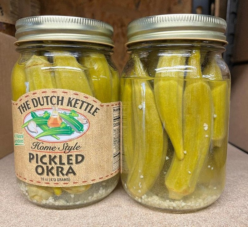 LOCAL- Pickled Okra Mild 16 oz